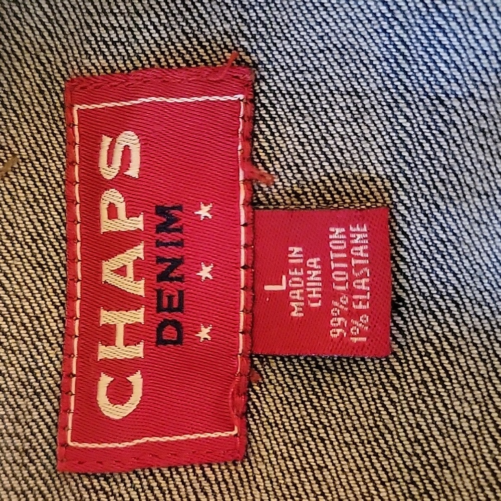Chaps Jean jacket/blazer - Picture 2 of 8